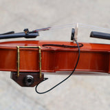 Maxbell Violin Pickup Easy to Mount Portable Piezo Violin Pickup for Violin Mandolin
