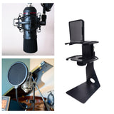 Maxbell Microphone Shock Mount Sturdy Shock Absorbing Microphone Holder Video Gaming