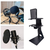 Maxbell Microphone Shock Mount Sturdy Shock Absorbing Microphone Holder Video Gaming