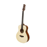 Maxbell Classical Acoustic Guitar 37inch Gloss 6 Strings Guitar for Parties Gig Kids light brown