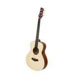 Maxbell Classical Acoustic Guitar 37inch Gloss 6 Strings Guitar for Parties Gig Kids light brown