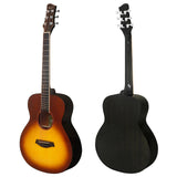 Maxbell Classical Acoustic Guitar 37inch Gloss 6 Strings Guitar for Parties Gig Kids gradient color