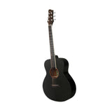 Maxbell Classical Acoustic Guitar 37inch Gloss 6 Strings Guitar for Parties Gig Kids black