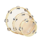 Maxbell 3 Pieces Handheld Tambourines 6" 8" 10" Hand Percussion for KTV Party Rhythm
