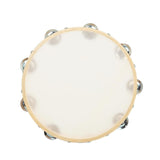 Maxbell 3 Pieces Handheld Tambourines 6" 8" 10" Hand Percussion for KTV Party Rhythm