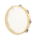 Maxbell 3 Pieces Handheld Tambourines 6" 8" 10" Hand Percussion for KTV Party Rhythm