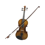 Maxbell 4/4 Full Size Violin Sturdy Rosin Violin for Kids Adults Gifts Play Practice