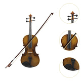 Maxbell 4/4 Full Size Violin Sturdy Rosin Violin for Kids Adults Gifts Play Practice