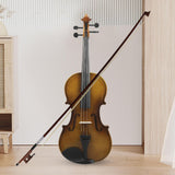 Maxbell 4/4 Full Size Violin Sturdy Rosin Violin for Kids Adults Gifts Play Practice