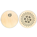 Maxbell Stream Drum Sound Sea Drum Wooden Water Sound Hand Drum for Home Supplies Gift