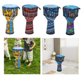Maxbell Djembe Drum Professional African Drum for Birthday Gifts Children Boys Girls Yellow