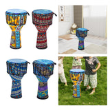 Maxbell Djembe Drum Professional African Drum for Birthday Gifts Children Boys Girls Yellow