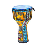 Maxbell Djembe Drum Professional African Drum for Birthday Gifts Children Boys Girls Yellow