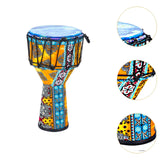 Maxbell Djembe Drum Professional African Drum for Birthday Gifts Children Boys Girls Yellow