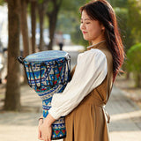 Maxbell Djembe Drum Professional African Drum for Birthday Gifts Children Boys Girls Yellow