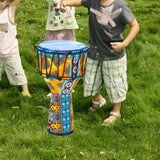 Maxbell Djembe Drum Professional African Drum for Birthday Gifts Children Boys Girls Yellow