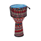 Maxbell Djembe Drum Professional African Drum for Birthday Gifts Children Boys Girls Red