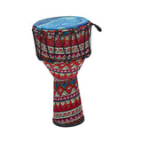 Maxbell Djembe Drum Professional African Drum for Birthday Gifts Children Boys Girls Red