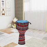 Maxbell Djembe Drum Professional African Drum for Birthday Gifts Children Boys Girls Red