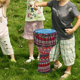 Maxbell Djembe Drum Professional African Drum for Birthday Gifts Children Boys Girls Red