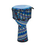 Maxbell Djembe Drum Professional African Drum for Birthday Gifts Children Boys Girls Blue