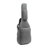 Maxbell Bass Guitar Bag Waterproof with Side Handle Lightweight Electric Guitar Case Gray