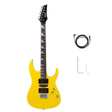 Maxbell 6 Strings Electric Guitar 39.17' for Music Art Toys Preschool Educational Toy yellow