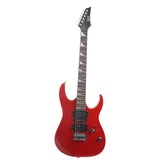 Maxbell 6 Strings Electric Guitar 39.17' for Music Art Toys Preschool Educational Toy red