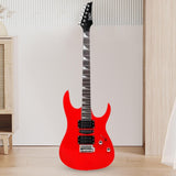 Maxbell 6 Strings Electric Guitar 39.17' for Music Art Toys Preschool Educational Toy red