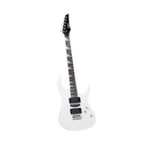 Maxbell 6 Strings Electric Guitar 39.17' for Music Art Toys Preschool Educational Toy white