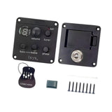 Maxbell Acoustic Guitar Pickup Sound Hole Guitar EQ Equalizer Pickup for Folk Guitar