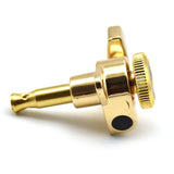 Maxbell 6x Electric Guitar String Tuning Pegs 1:18 for Folk Classic Guitar Accessory Gold Left Right
