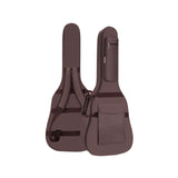 Maxbell Electric Gig Bag Guitar Dust Cover Bag for Travel 40-41inch Acoustic Guitars Coffee