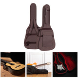 Maxbell Electric Gig Bag Guitar Dust Cover Bag for Travel 40-41inch Acoustic Guitars Coffee