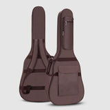 Maxbell Electric Gig Bag Guitar Dust Cover Bag for Travel 40-41inch Acoustic Guitars Coffee