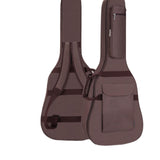 Maxbell Electric Gig Bag Guitar Dust Cover Bag for Travel 40-41inch Acoustic Guitars Coffee