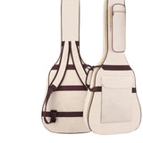 Maxbell Electric Gig Bag Guitar Dust Cover Bag for Travel 40-41inch Acoustic Guitars Beige