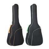 Maxbell Electric Gig Bag and Pockets Guitar Case for Acoustic Guitars Travel Concert Orange