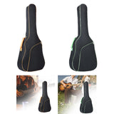 Maxbell Electric Gig Bag and Pockets Guitar Case for Acoustic Guitars Travel Concert Orange