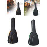 Maxbell Electric Gig Bag and Pockets Guitar Case for Acoustic Guitars Travel Concert Orange