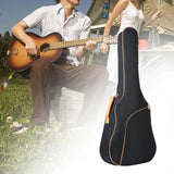 Maxbell Electric Gig Bag and Pockets Guitar Case for Acoustic Guitars Travel Concert Orange