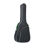 Maxbell Electric Gig Bag and Pockets Guitar Case for Acoustic Guitars Travel Concert Green