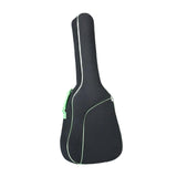 Maxbell Electric Gig Bag and Pockets Guitar Case for Acoustic Guitars Travel Concert Green