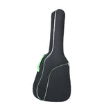 Maxbell Electric Gig Bag and Pockets Guitar Case for Acoustic Guitars Travel Concert Green