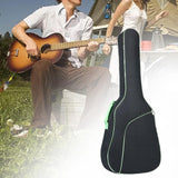 Maxbell Electric Gig Bag and Pockets Guitar Case for Acoustic Guitars Travel Concert Green