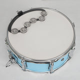 Maxbell Drum Set Tambourine with Mounting Eye Bolt Mountable Tambourine for Drum Set Stainless Steel