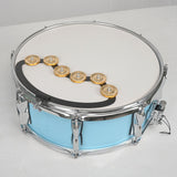 Maxbell Drum Set Tambourine with Mounting Eye Bolt Mountable Tambourine for Drum Set Brass