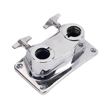 Maxbell Bass Drum Holder Clamp Repair Part Drumtom Mount Bracket for Percussion Drum WC80 135x76.5x77mm