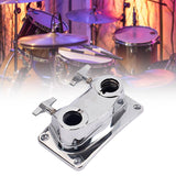 Maxbell Bass Drum Holder Clamp Repair Part Drumtom Mount Bracket for Percussion Drum WC80 135x76.5x77mm