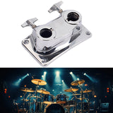 Maxbell Bass Drum Holder Clamp Repair Part Drumtom Mount Bracket for Percussion Drum WC80 135x76.5x77mm